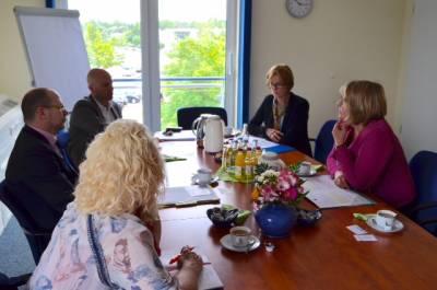 Gesprch mit den Elbe-Weser Werksttten. 