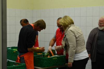 Toll, wie viele Spenden die Tafel erhlt. 