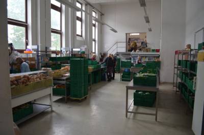 Auch die Bremer Tafel in Grpelingen ist dank der vielen Spenden gut ausgestattet.