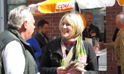 CDU-Aktion in Bremen-Nord