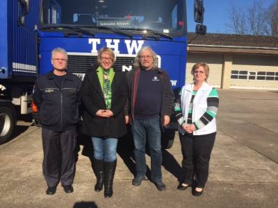 Zu Besuch beim Technischen Hilfswerk in Bremen-Nord