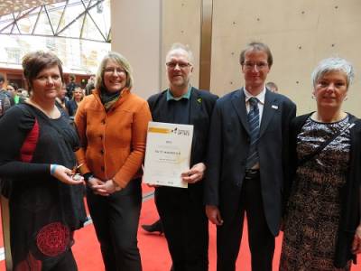 Und wieder kommt ein Gewinner aus Bremen. Bei der Preisverleihung 